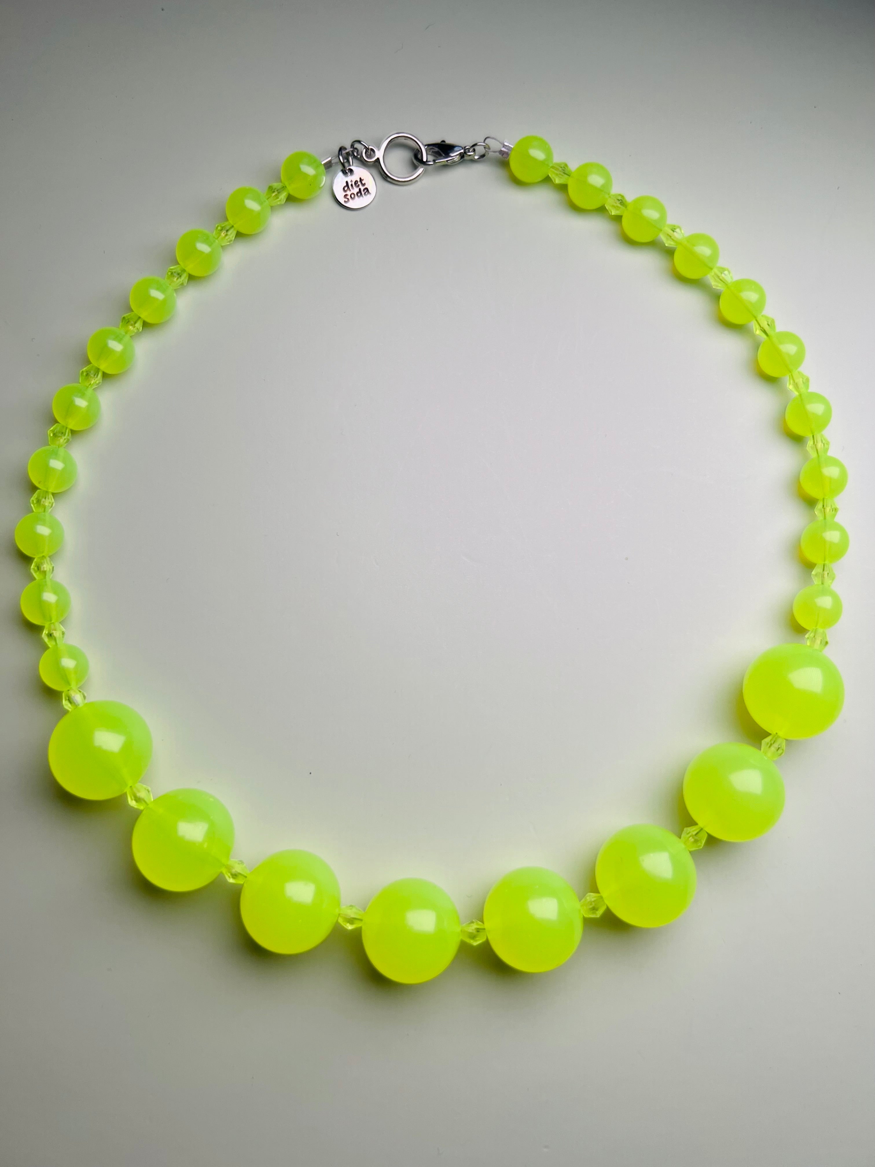 lemon drop necklace