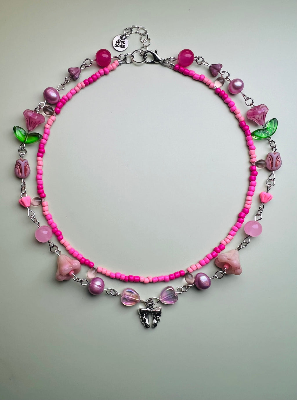 sugar blossom necklace