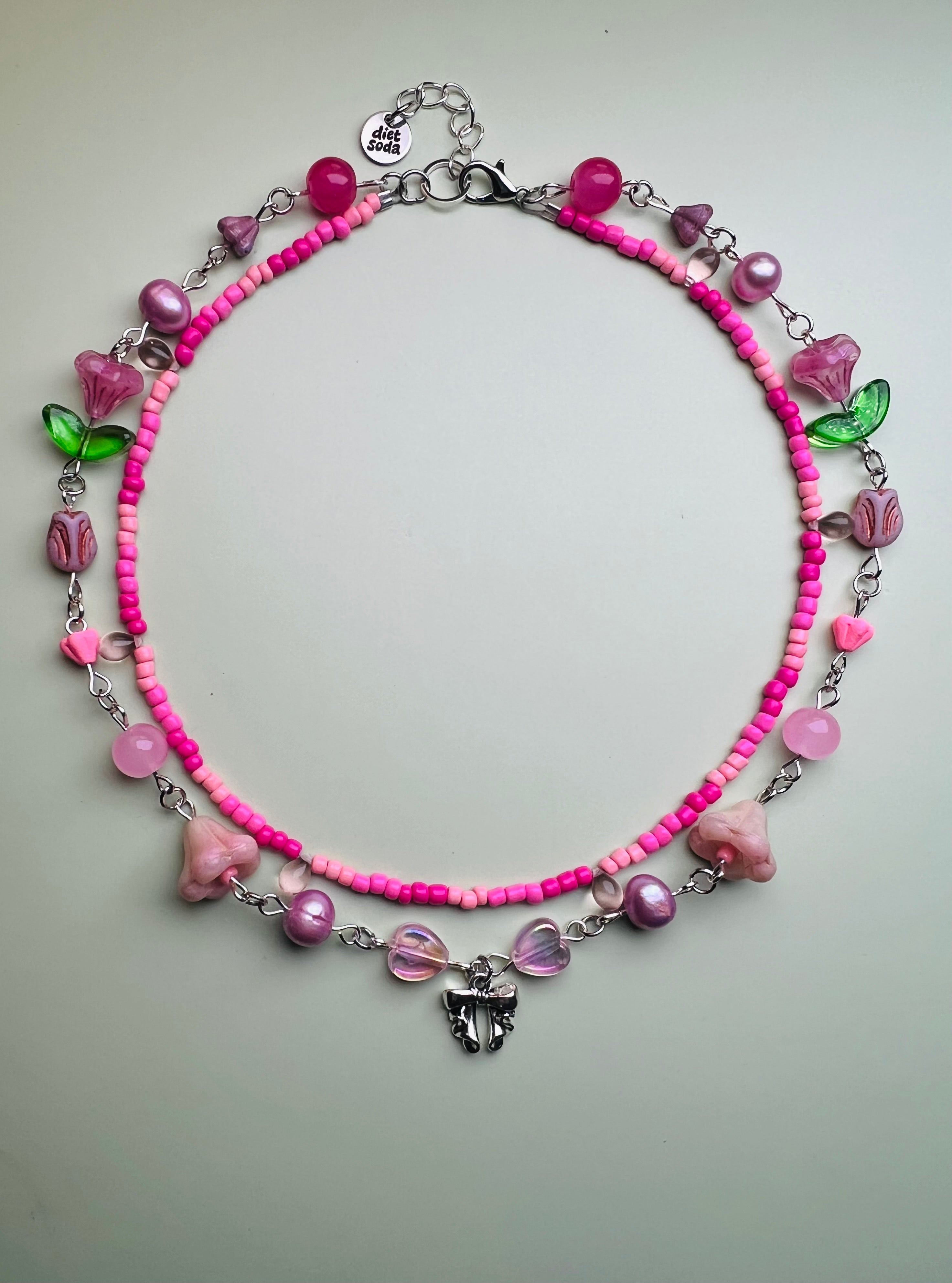 sugar blossom necklace
