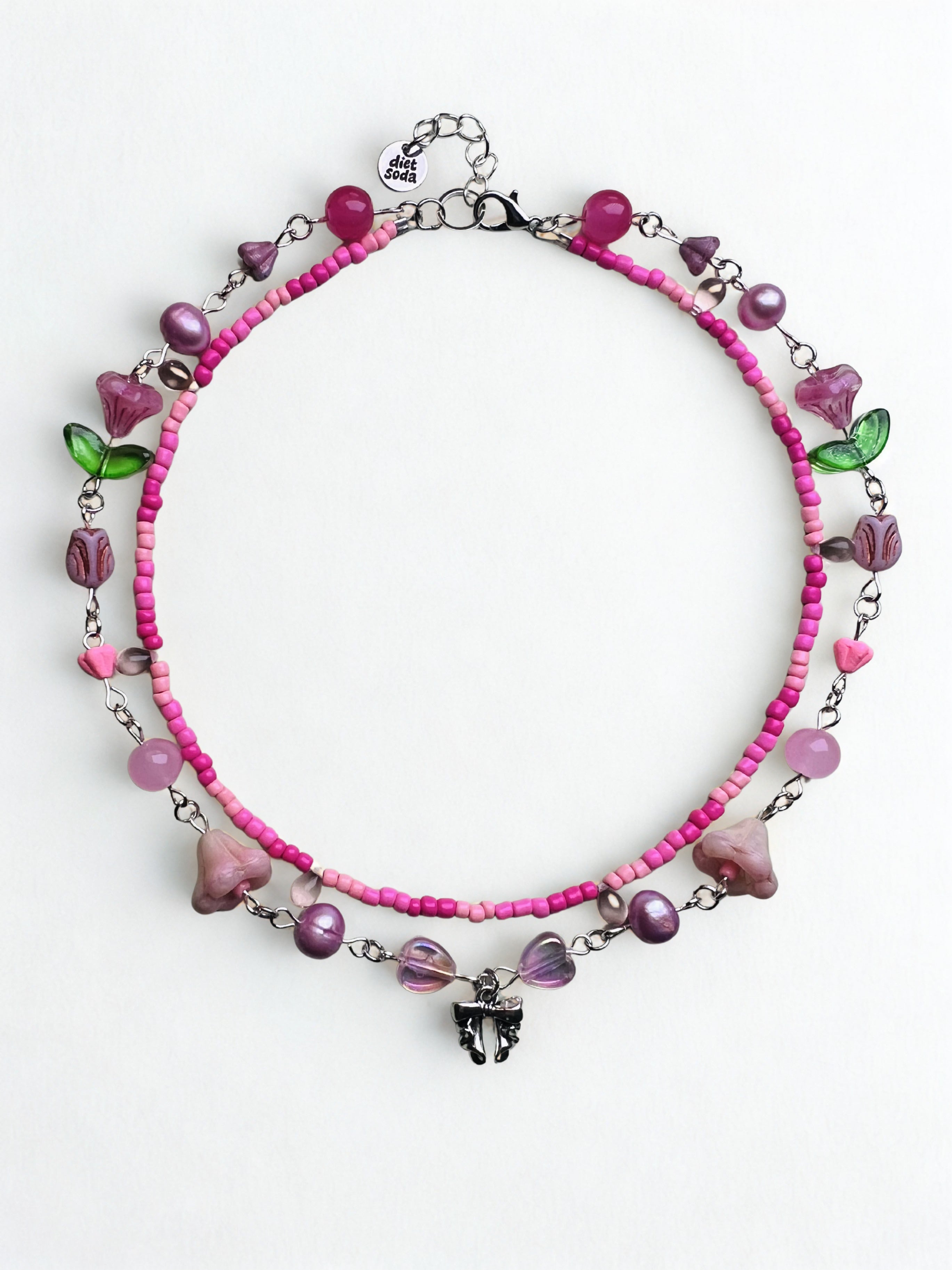 sugar blossom necklace