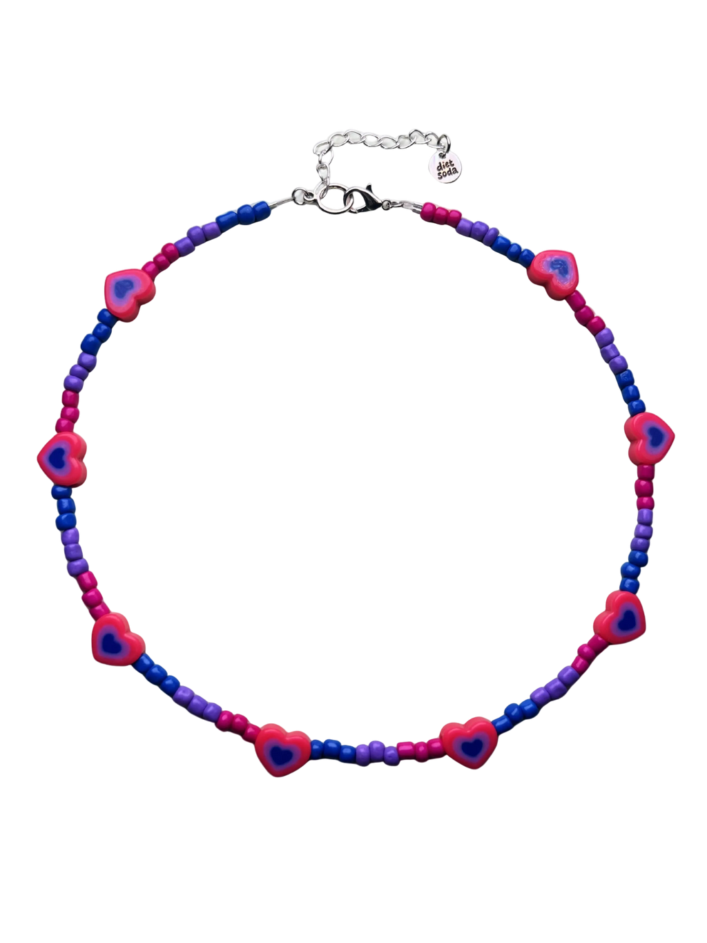 bi pride necklace