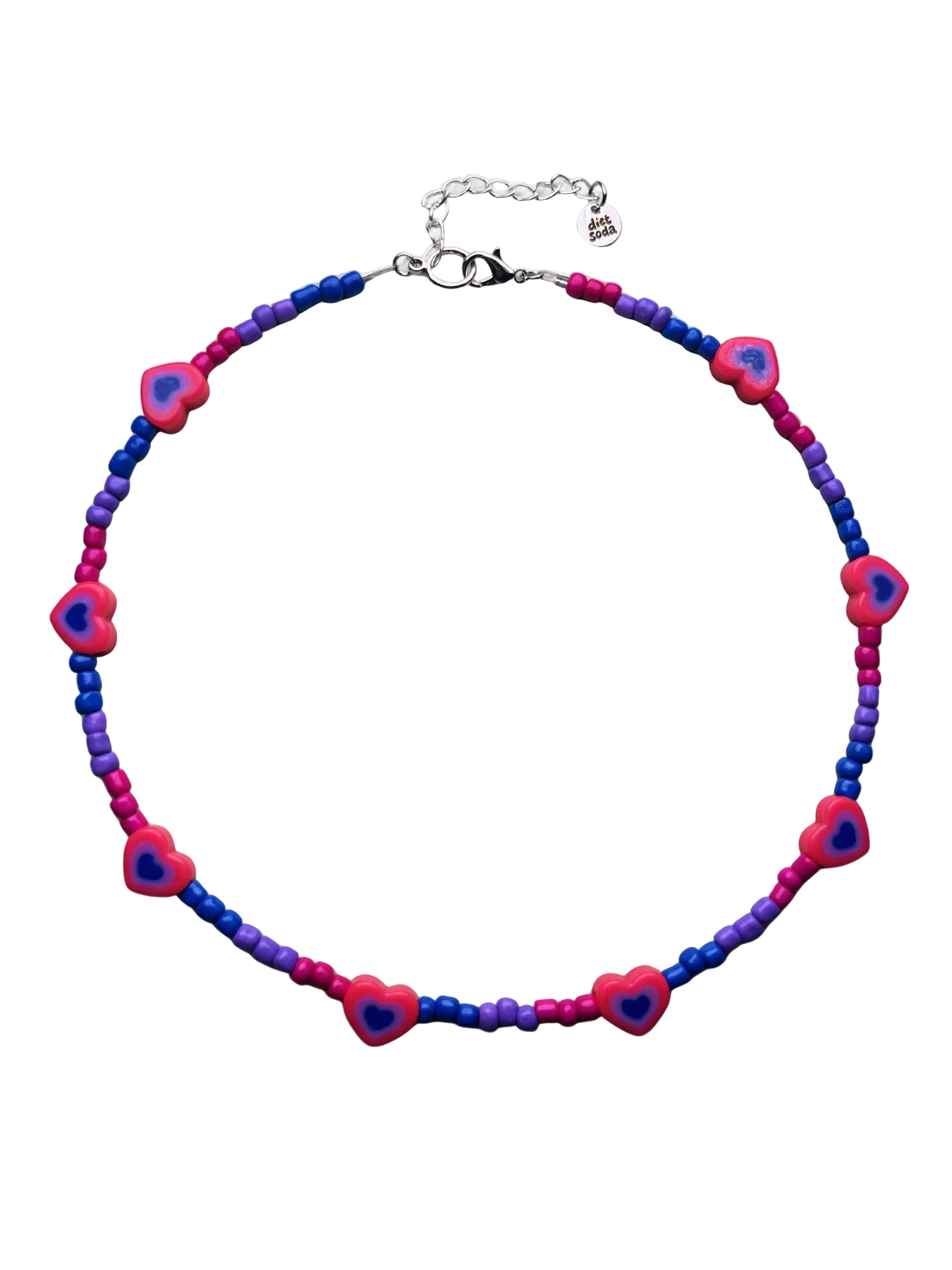bi pride necklace