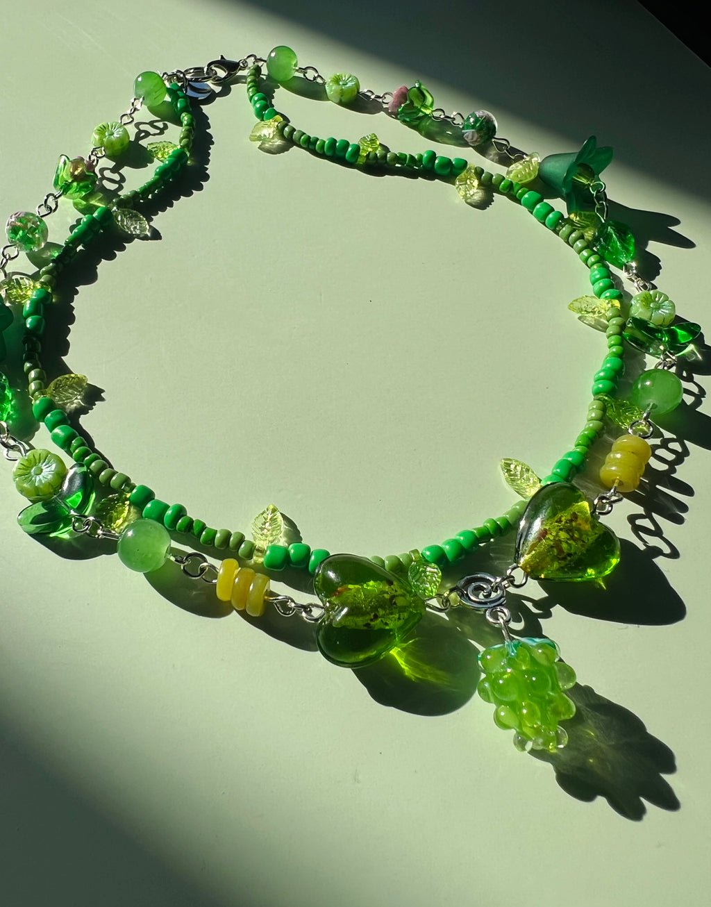 forest candy necklace