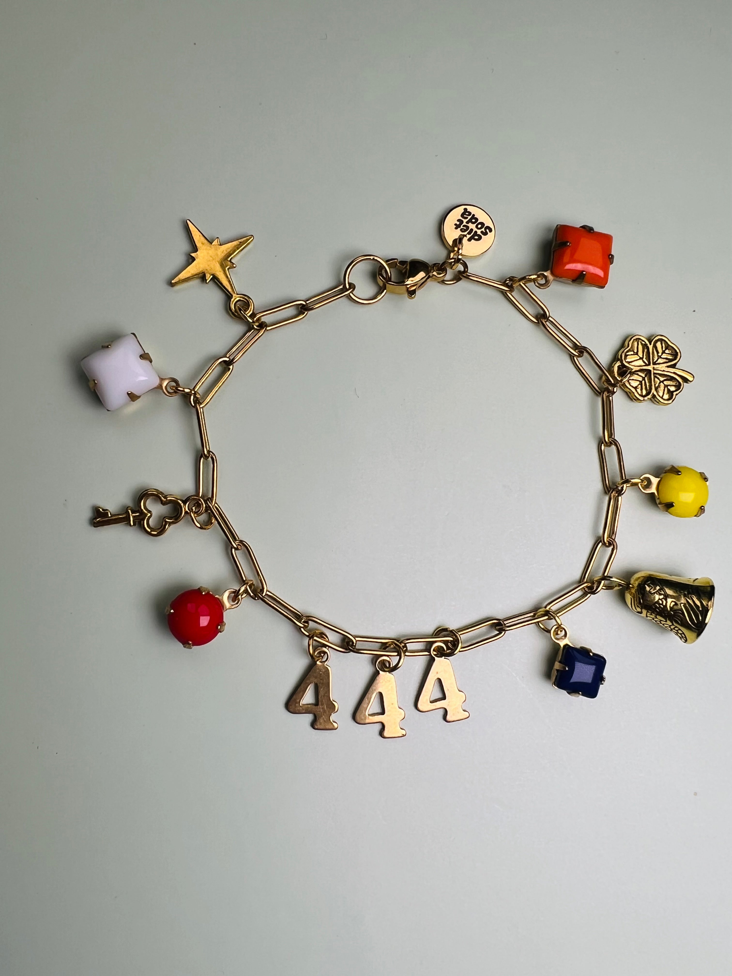 trust the process✨ charm bracelet