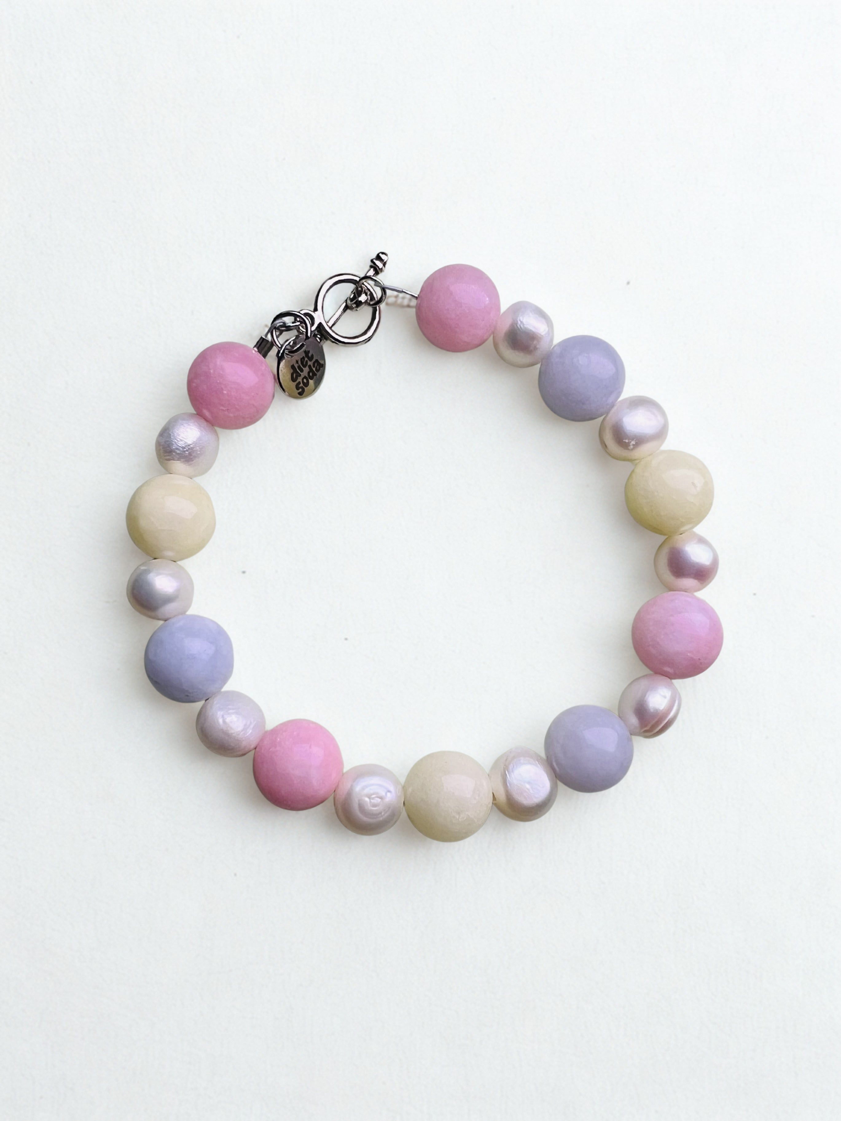 cotton candy bracelet