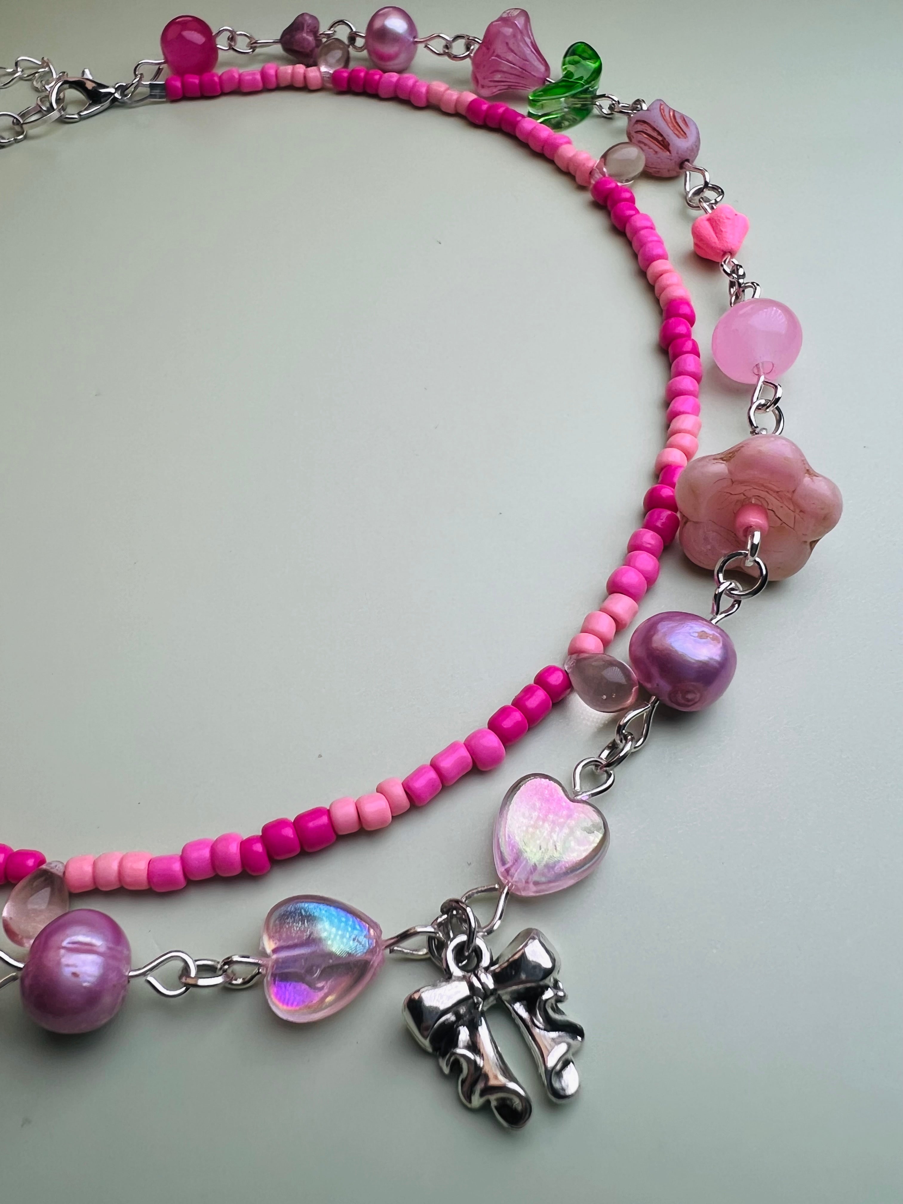 sugar blossom necklace