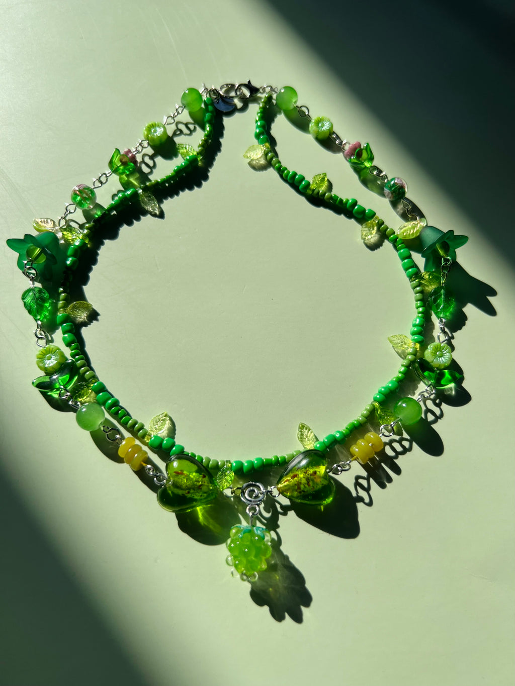 forest candy necklace