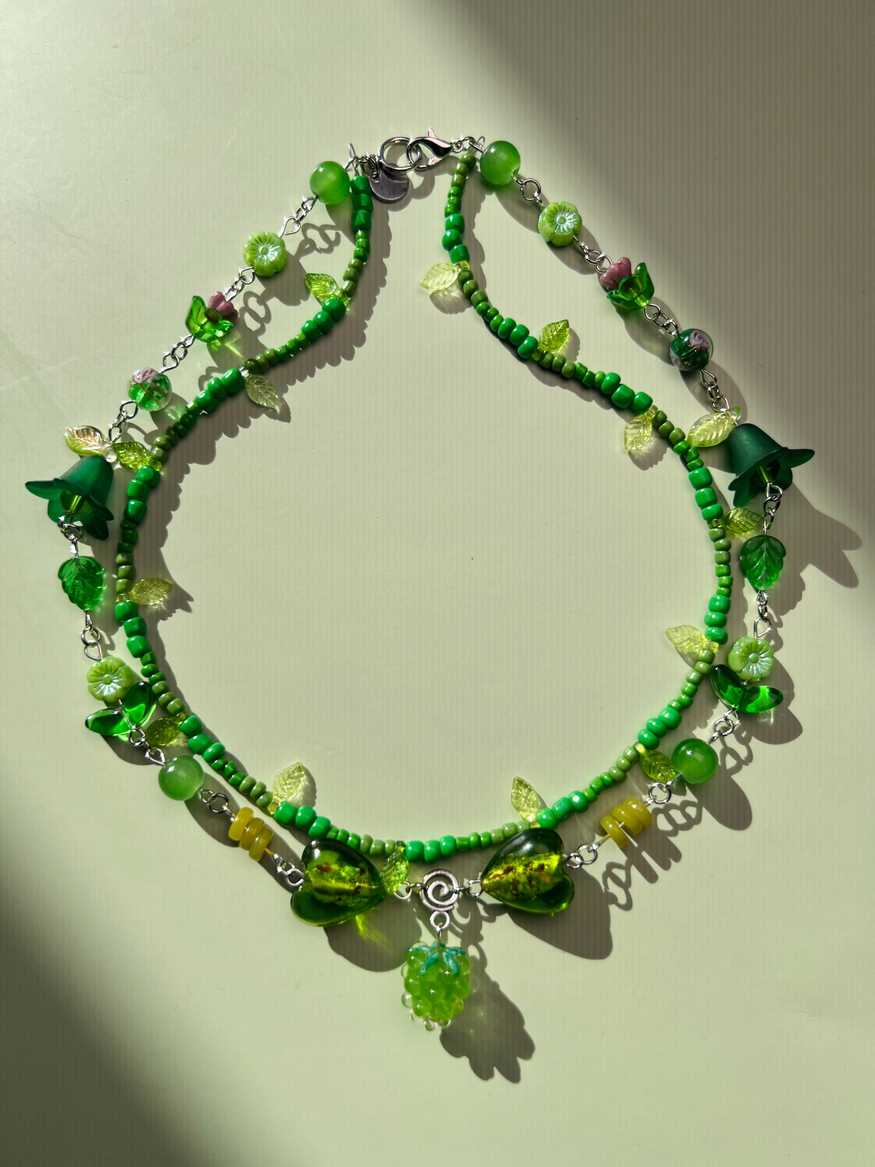 forest candy necklace