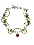 garden fruit necklace