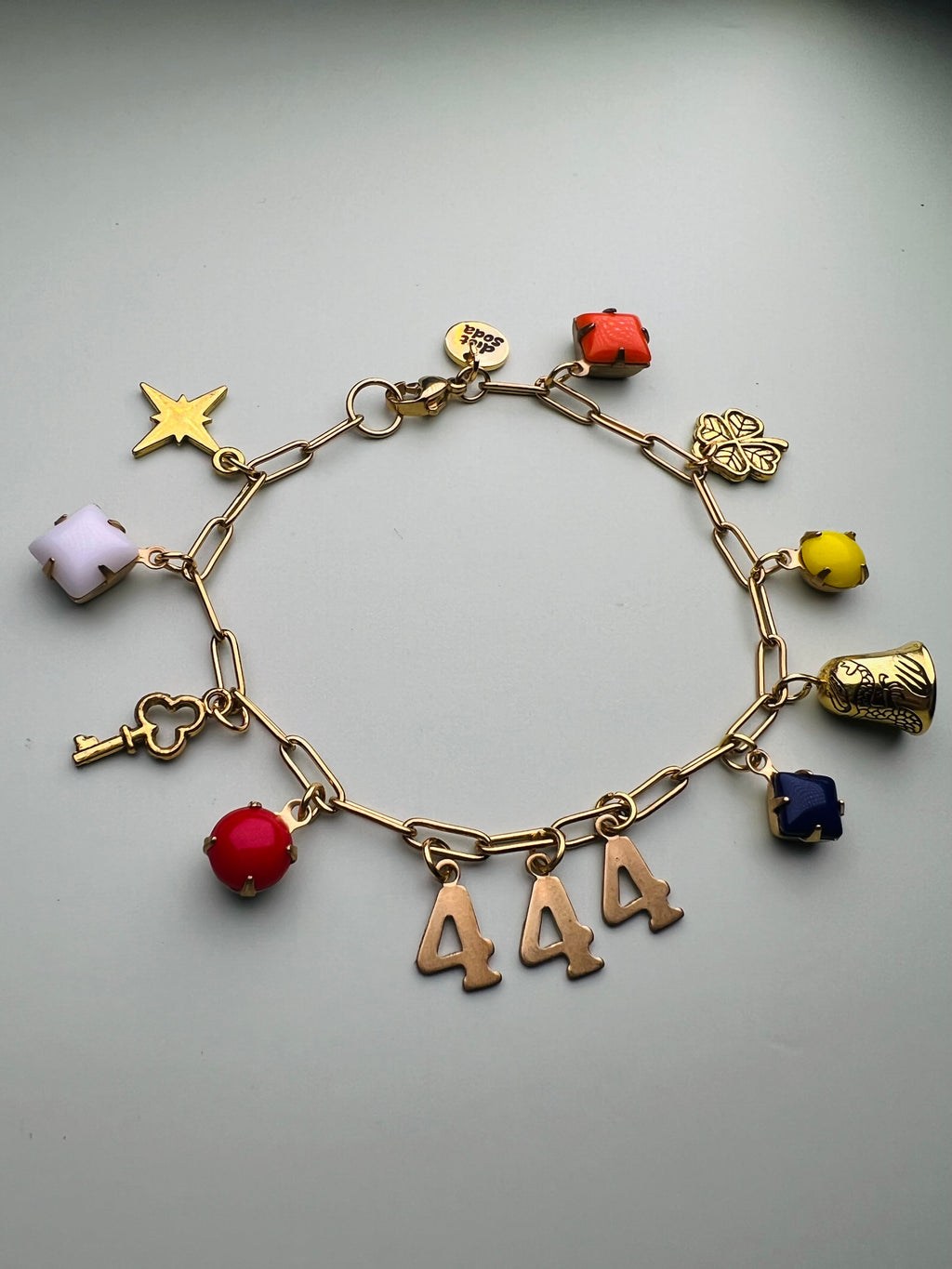 trust the process✨ charm bracelet