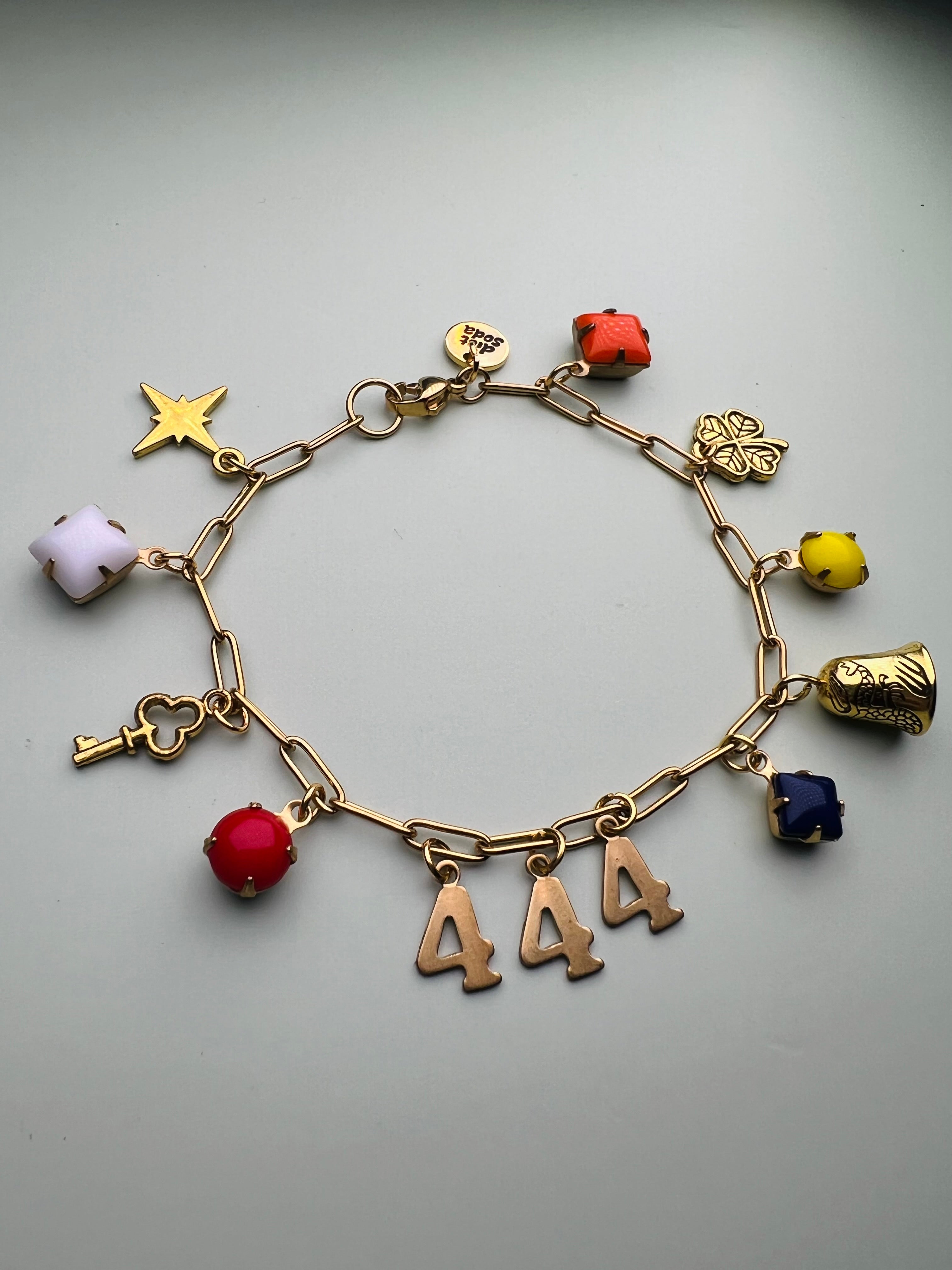 trust the process✨ charm bracelet