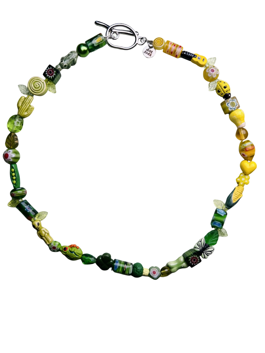 lemon lime necklace
