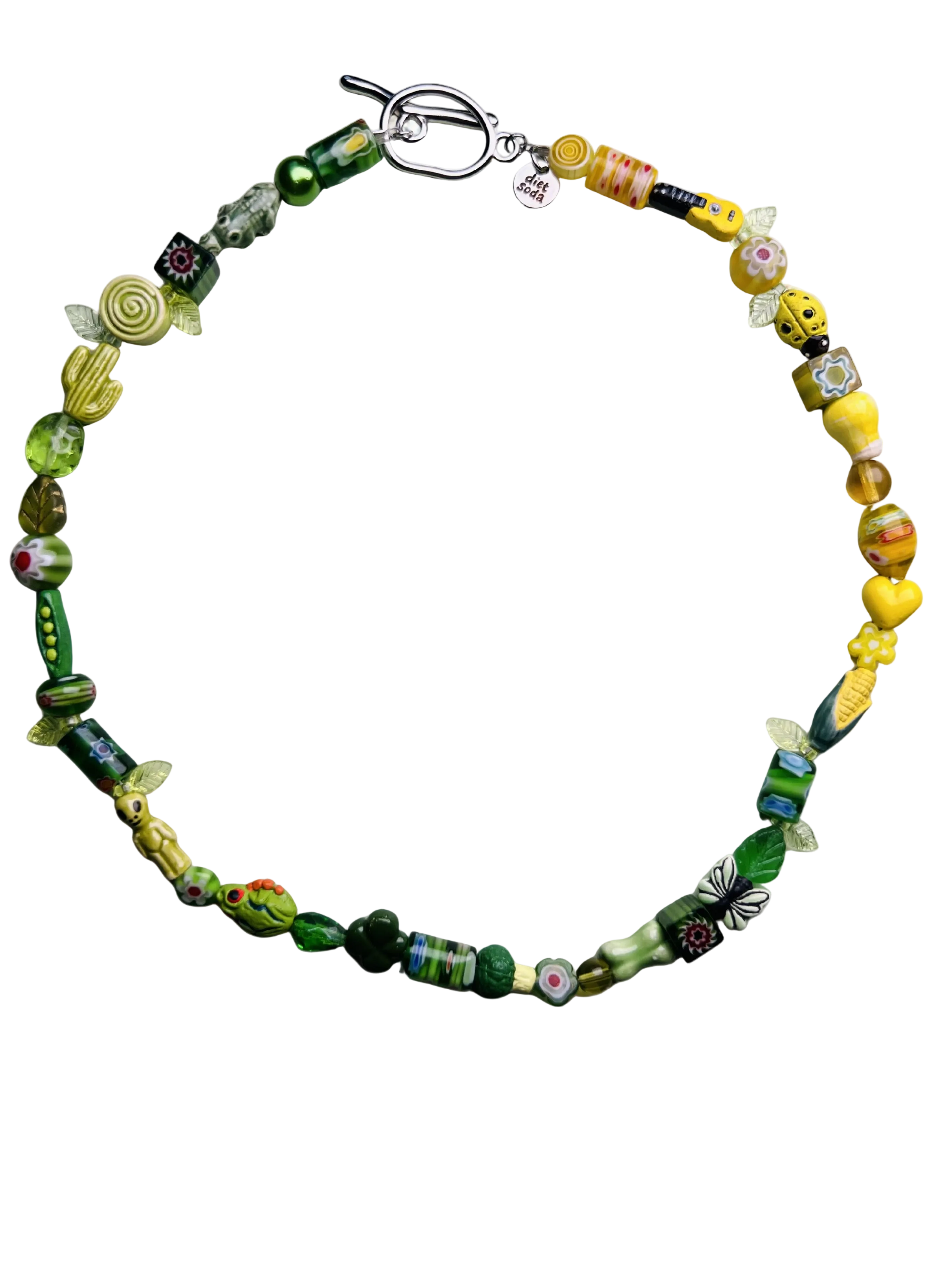 lemon lime necklace